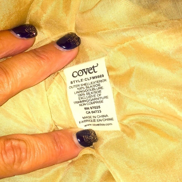 ❤️ COVET PLEATED MAXI DRESS IN COFFEE POLKA DOT - Picture 7 of 8